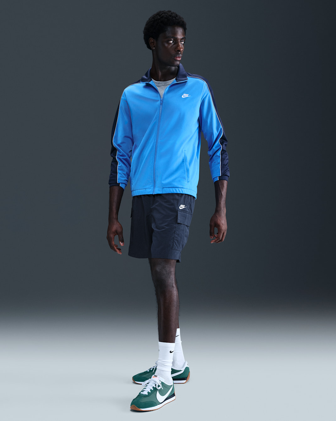 Shorts utility Nike Sportswear Club – Uomo - Ossidiana/Bianco