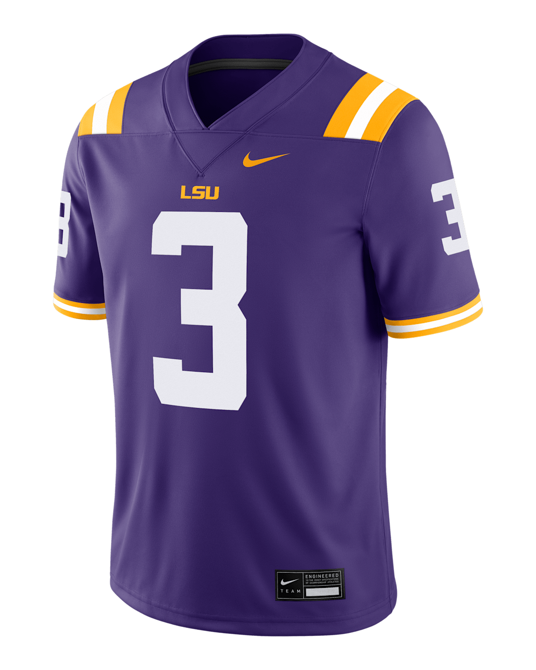 Odell Beckham Jr LSU Tigers Men’s Nike Dri-FIT College Game Jersey - Purple