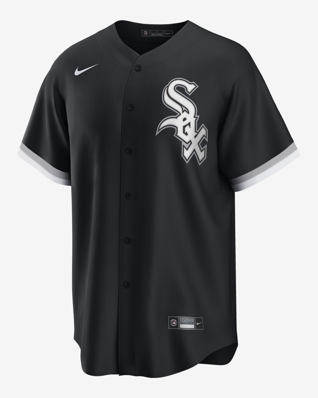 MLB Chicago White Sox Men's Replica Baseball Jersey - Black