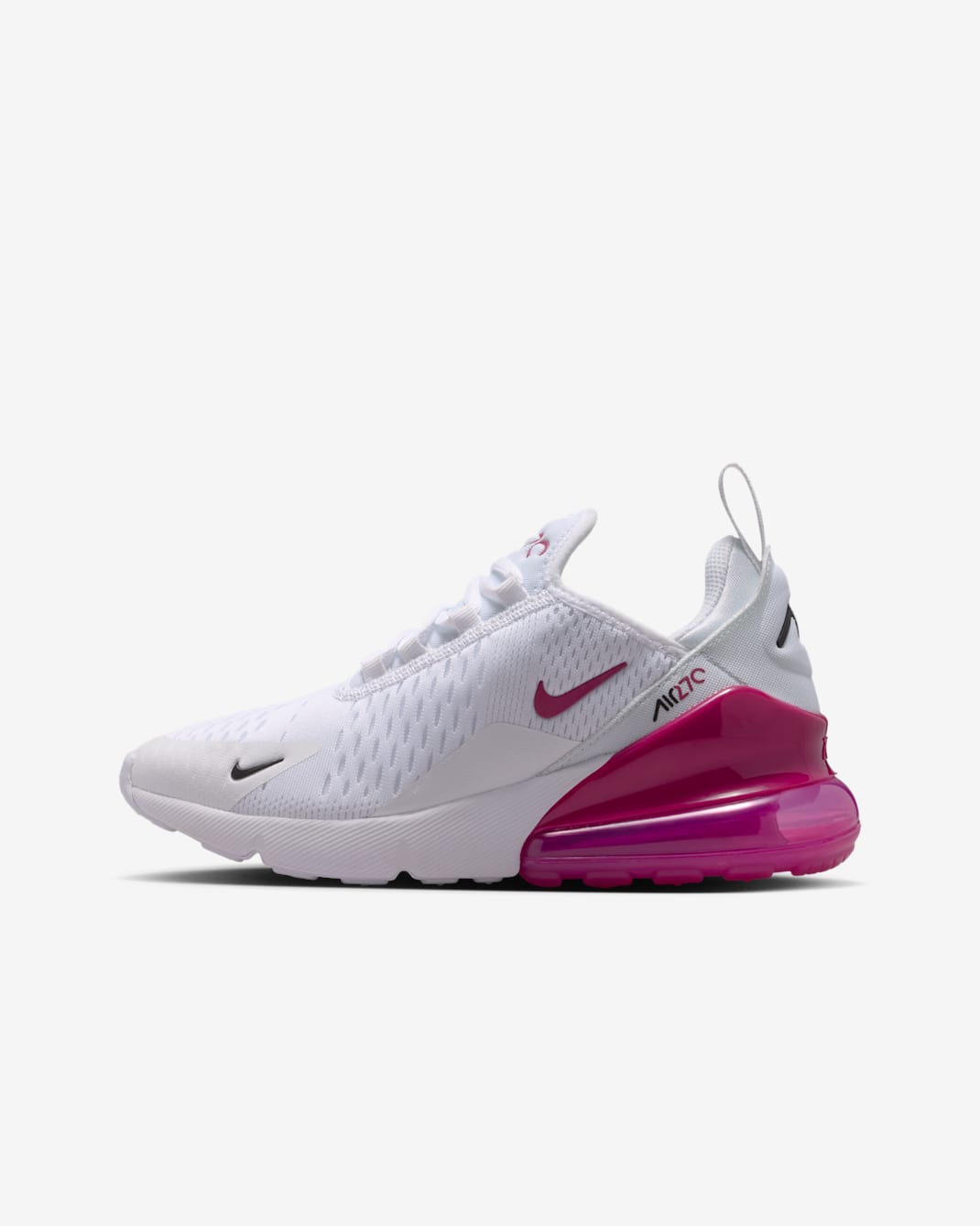 Nike Air Max 270 Big Kids' Shoes - White/Black/Sweet Beet