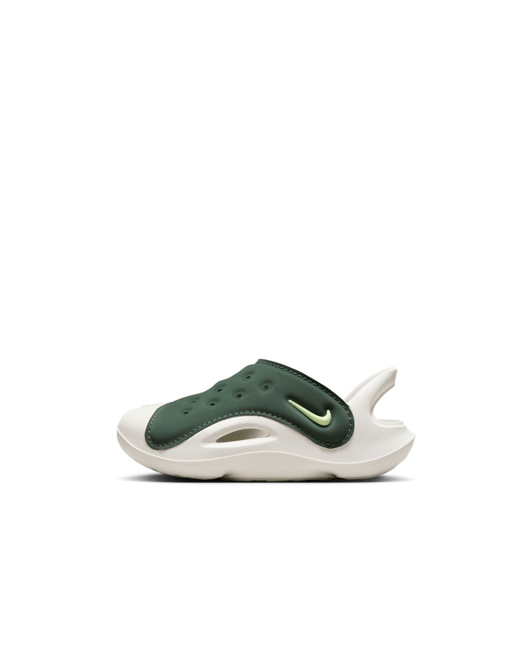 Nike Aqua Swoosh 嬰幼兒涼鞋 - Vintage Green/Sail/Barely Volt