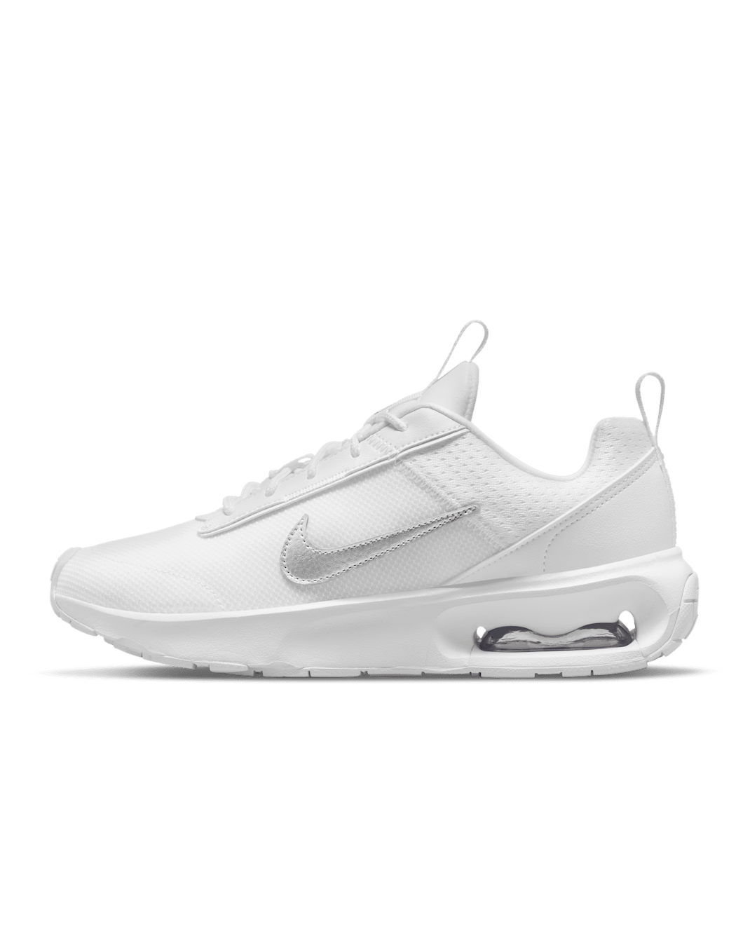 Nike Air Max INTRLK Lite Women's Shoes - White/White/Metallic Silver