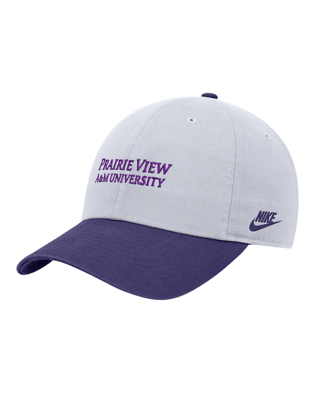 Prairie View A&M Nike College Adjustable Cap - White