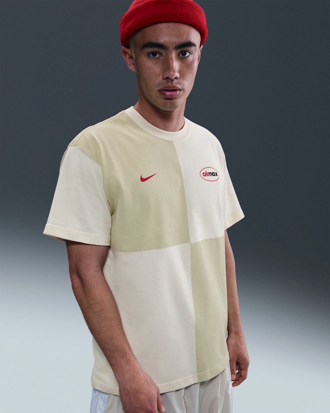 リバプール FC エア マックス プレミアム メンズ ナイキ サッカー Tシャツ - ココナッツミルク