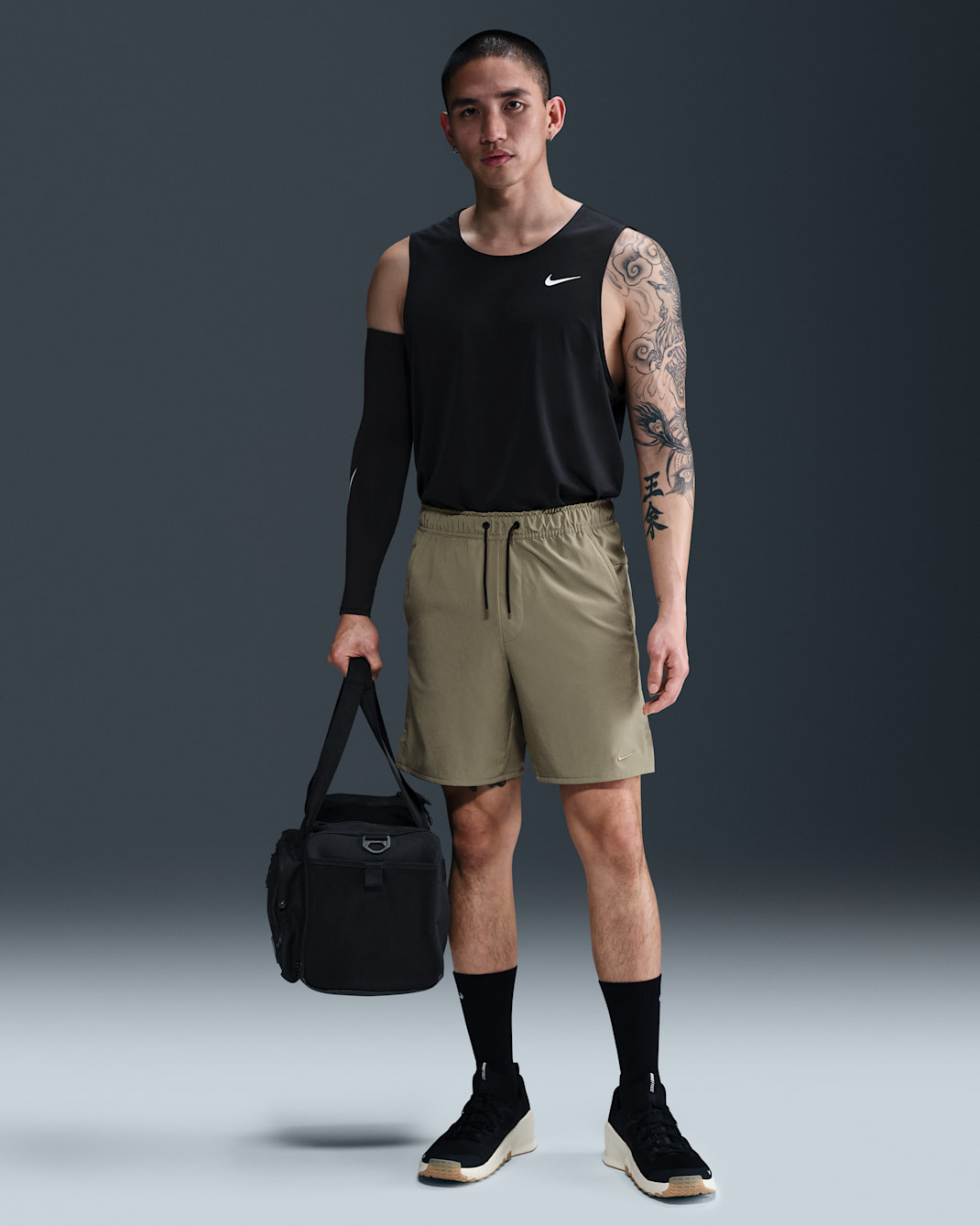Nike Unlimited Men's Dri-FIT 18cm (approx.) Unlined Versatile Shorts - Light Army/Black/Light Army