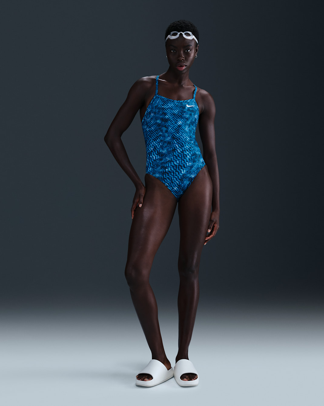 Nike Swim HydraStrong Women's Racerback One-Piece - Game Royal