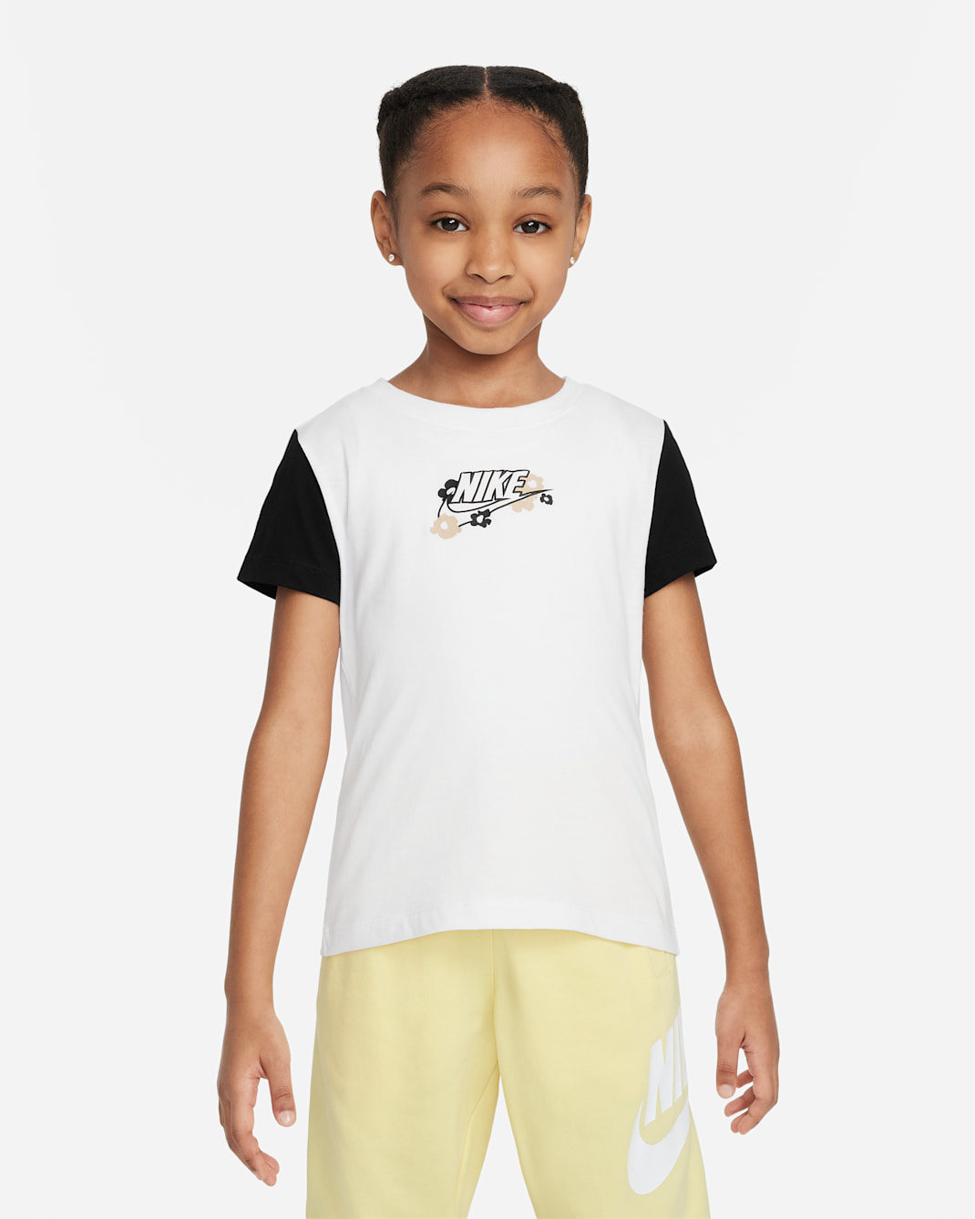 Playera con gráfico para niños talla pequeña Nike "Your Move" - Blanco