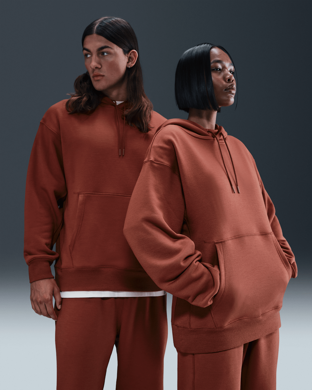 Nike Wool Classic Hoodie - Mars Stone