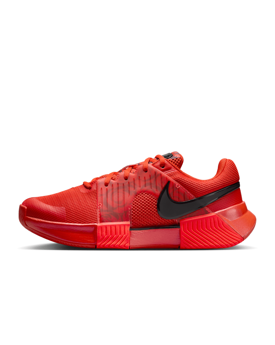 Nike GP Challenge 1 'Naomi Osaka' Women's Hard Court Tennis Shoes - Picante Red/Bright Crimson/Dark Team Red/Black