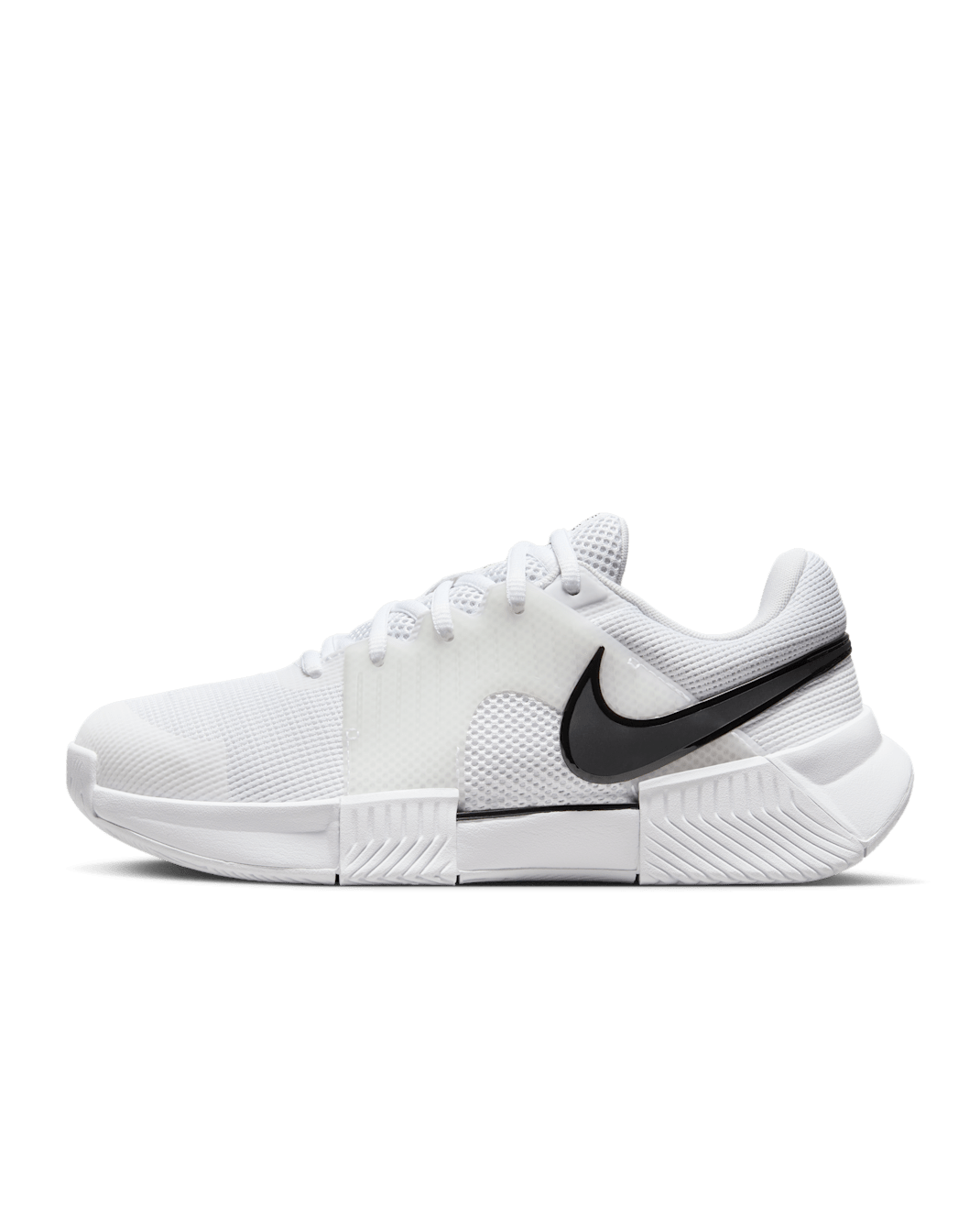 Nike Zoom GP Challenge 1 Women's Hard Court Tennis Shoes - White/White/Black