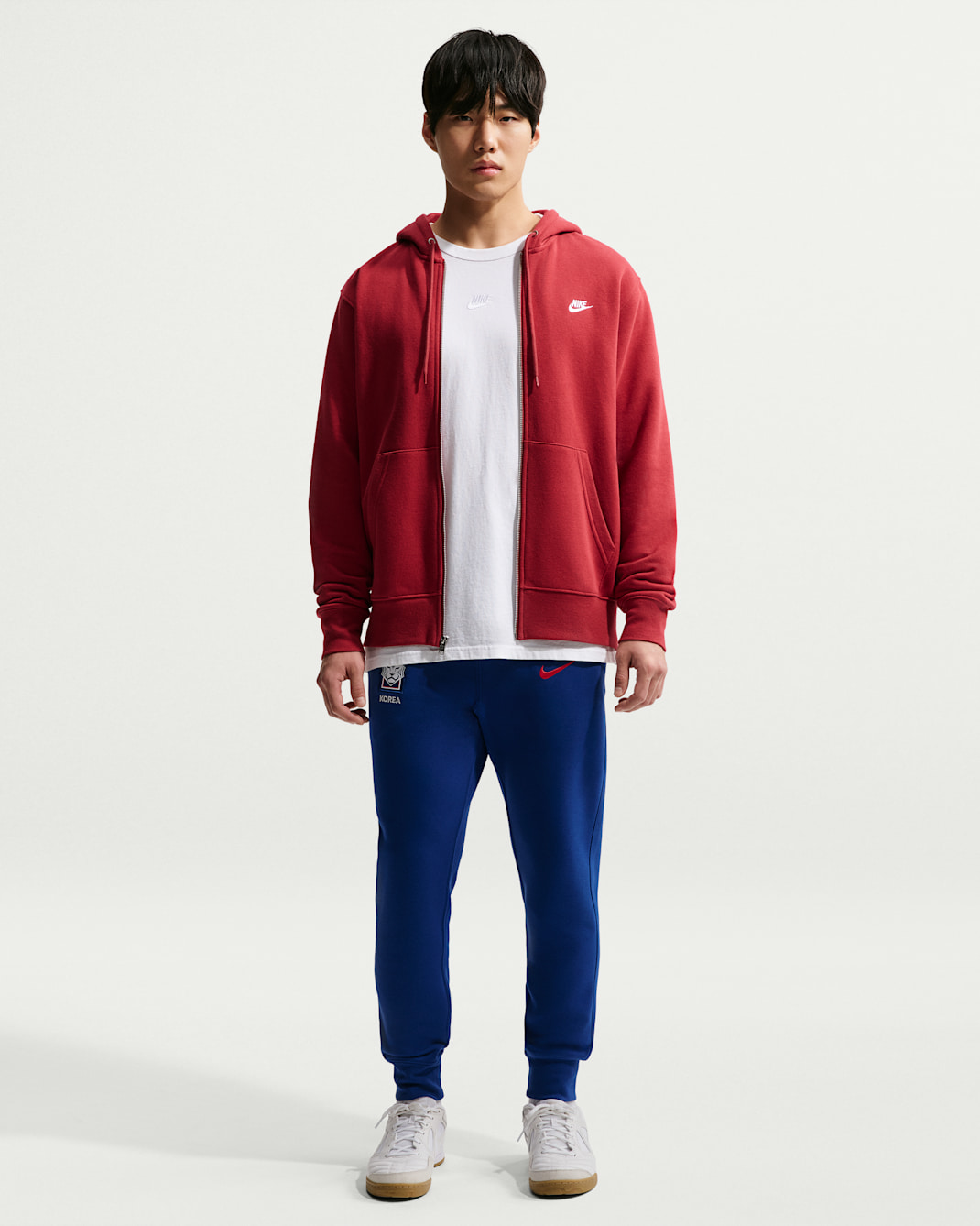 남성 클럽 남성 나이키 축구 조거 - 글로벌 블루/글로벌 레드