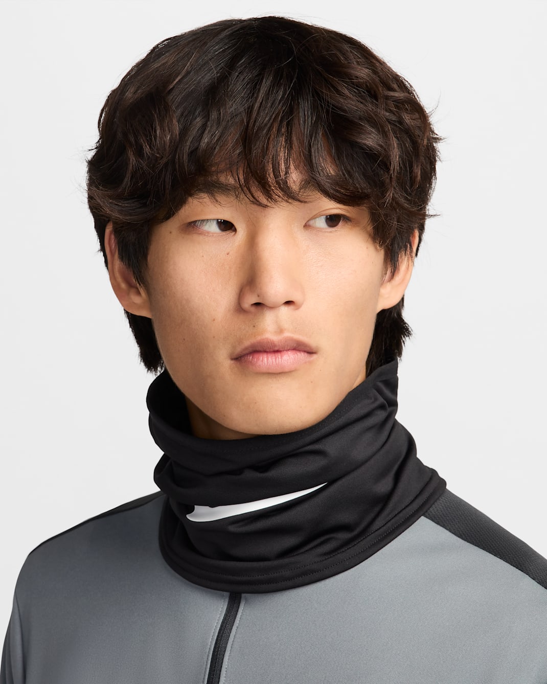 Nike Academy Dri-FIT Football Neck Warmer - Black/White