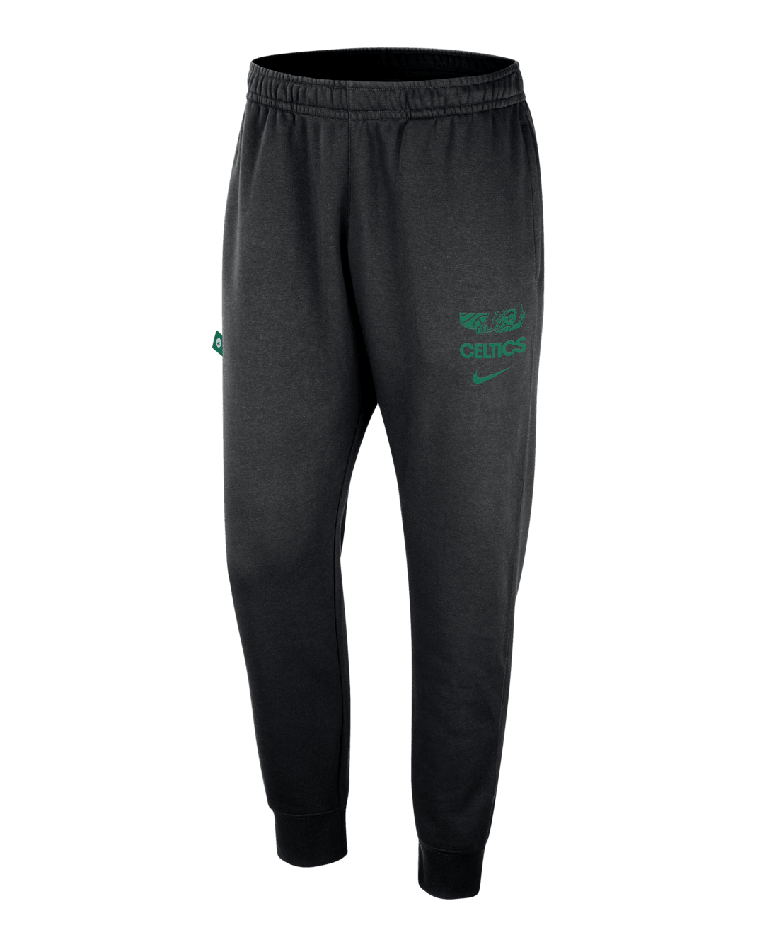 Boston Celtics Club Courtside Men's Nike NBA Joggers - Black/Clover