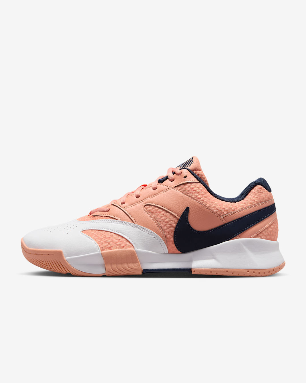 NikeCourt Lite 4 Men's Tennis Shoes - Apricot Agate/White/Obsidian