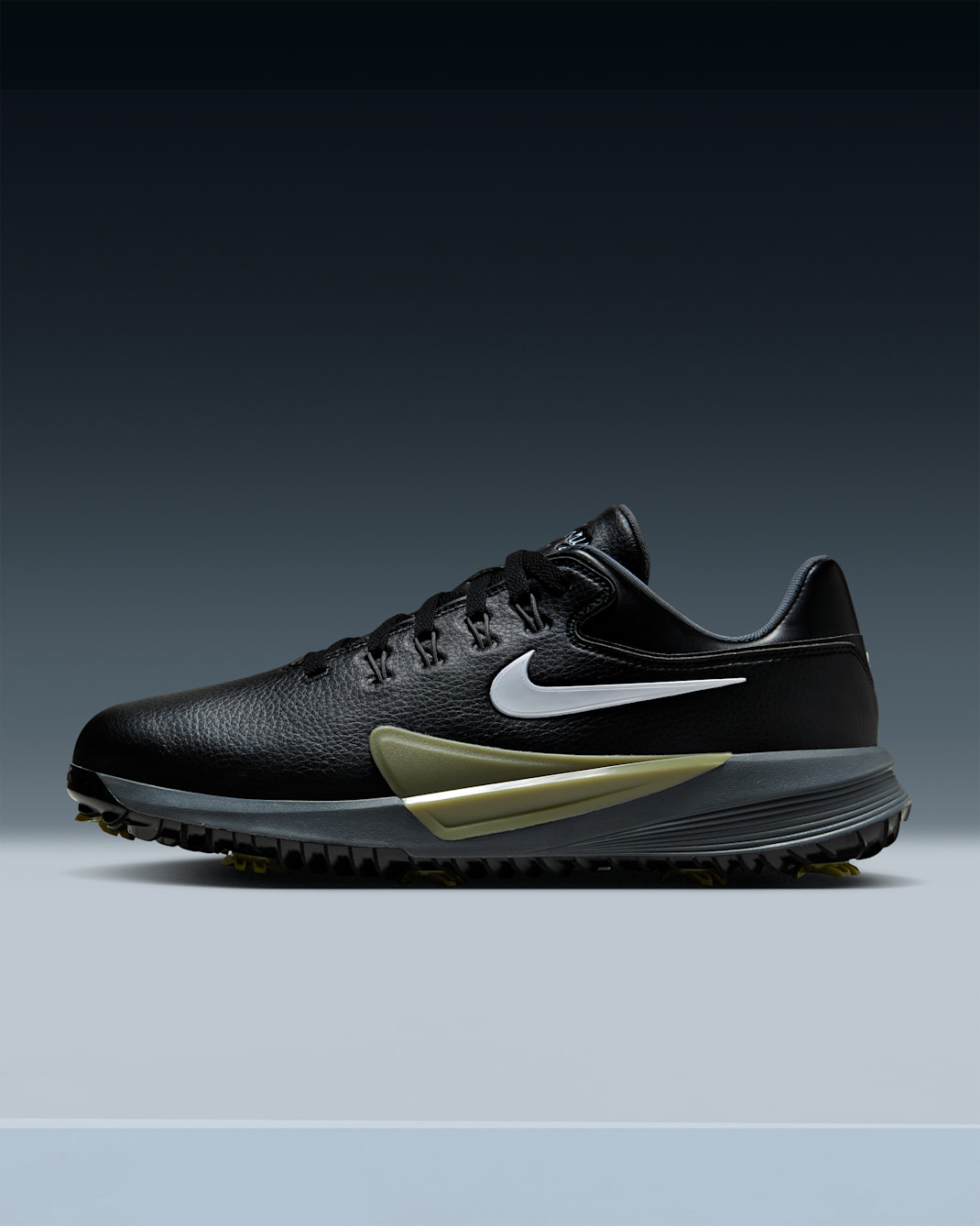 Nike Victory Pro 4 Golf Shoes - Black/Dusty Olive/Iron Grey/White