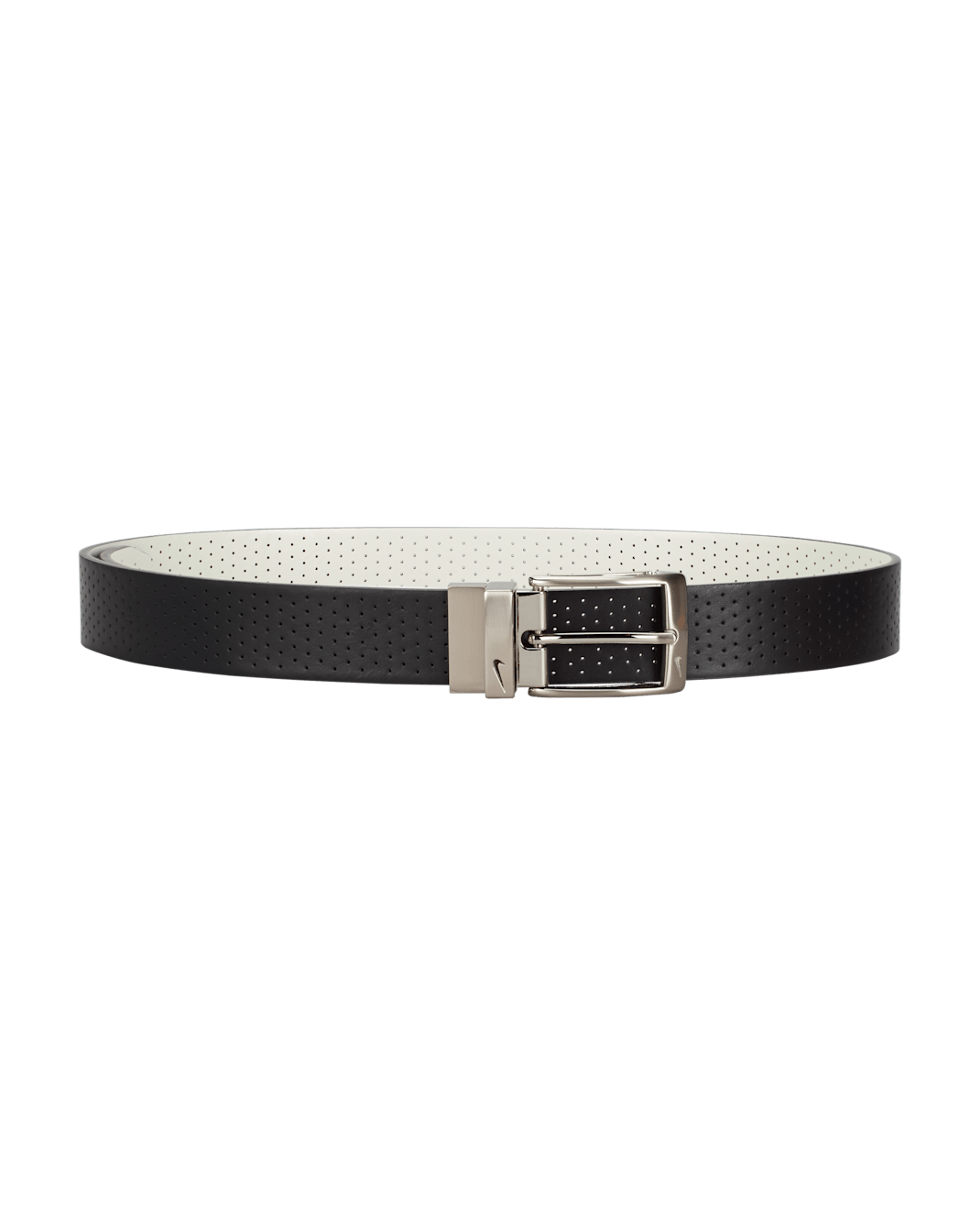 Cinturón reversible perforado para hombre Nike - Negro