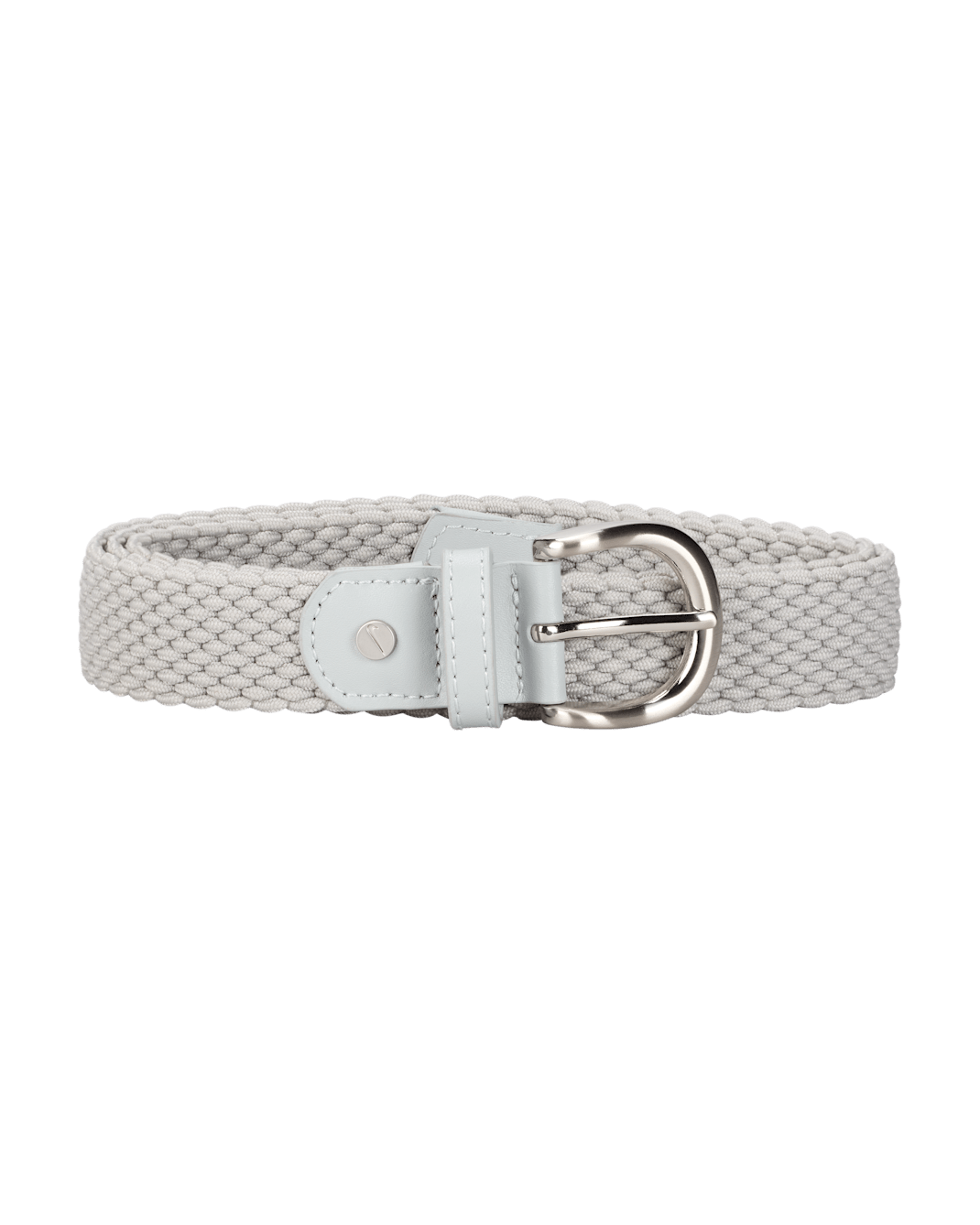 Nike Women's Solid Stretch Woven Golf Belt - Light Smoke Grey
