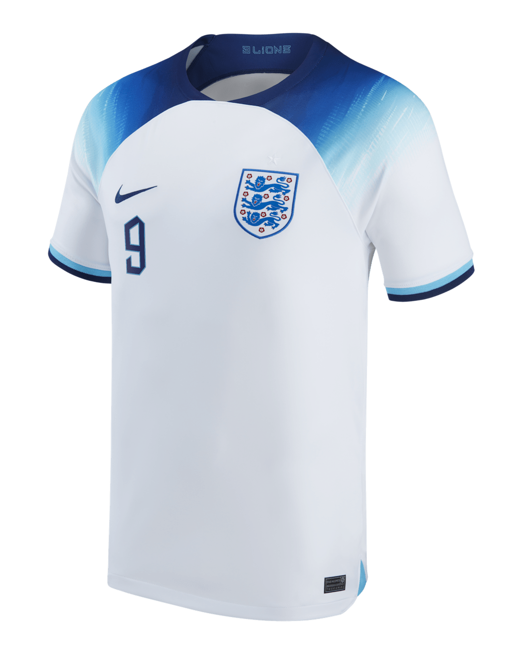 England National Team 2022/23 Stadium Home (Harry Kane) Men's Nike Dri-FIT Soccer Jersey - White
