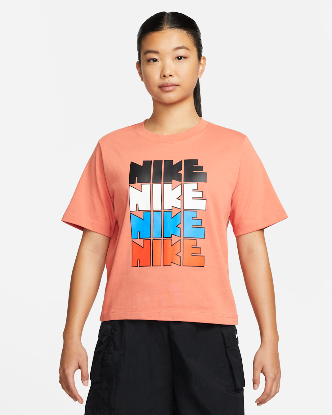 Nike Sportswear Women's Boxy T-Shirt - Madder Root