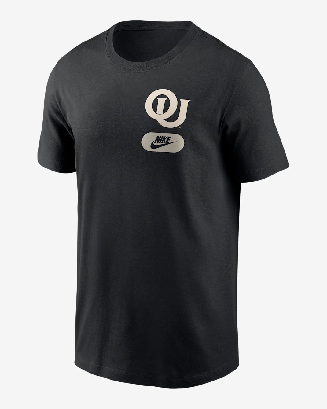 Oklahoma 2-Hit Men's Nike College T-Shirt - Black