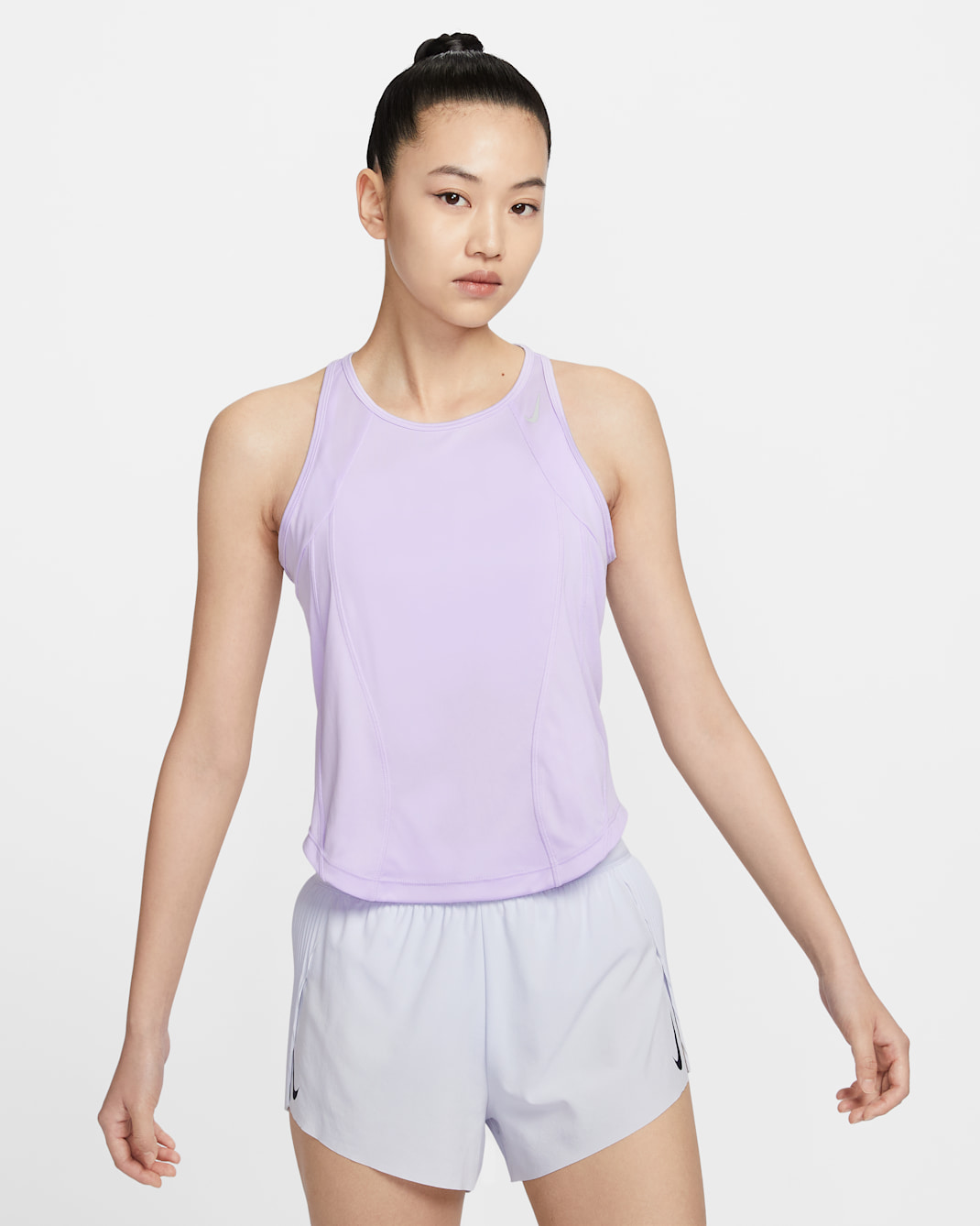 Nike Fast Women's Dri-FIT Running Tank Top - Lilac Bloom