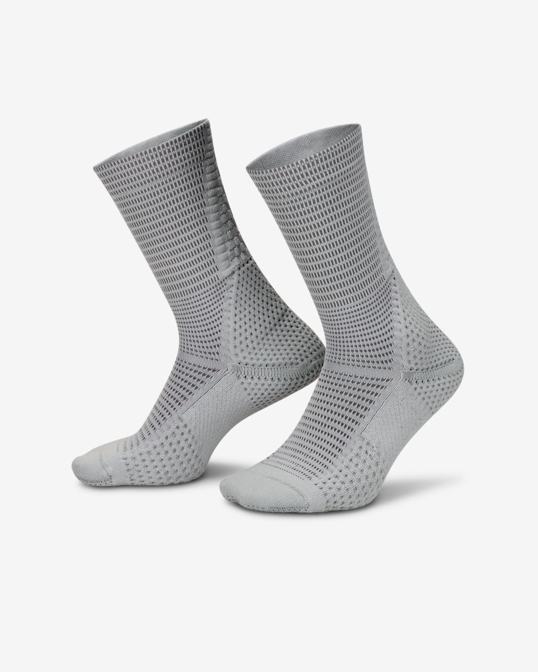 Nike Unicorn Dri-FIT ADV 緩震中筒襪 (1 雙) - Light Smoke Grey/Iron Grey/白色