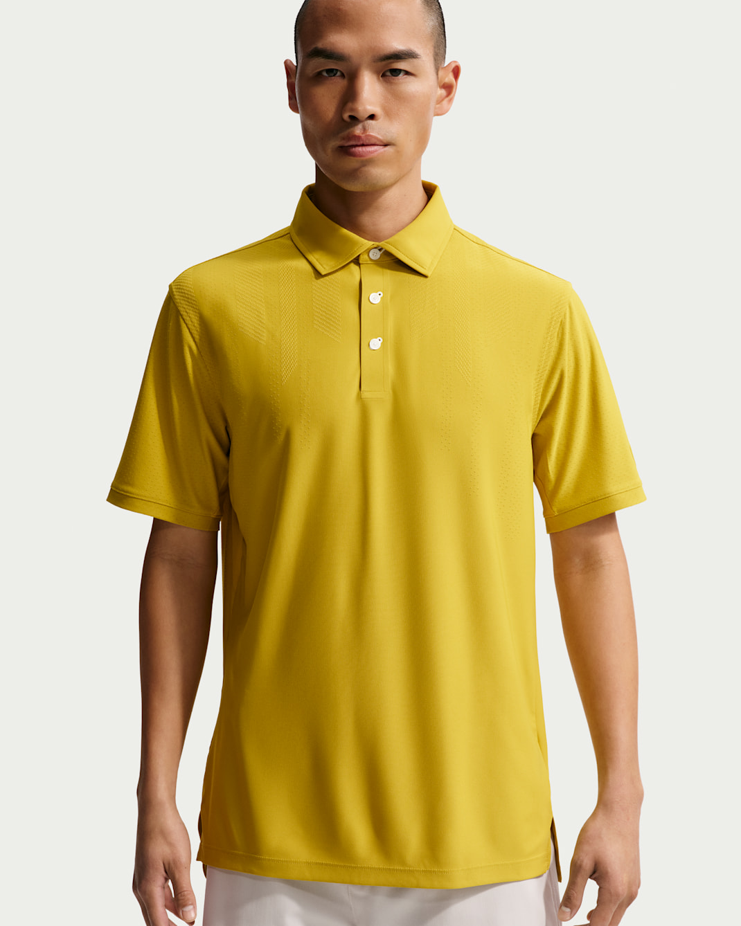 나이키 테일러드 퍼포먼스 남성 드라이 핏 골프 폴로 - 사프란 쿼츠/사프란 쿼츠