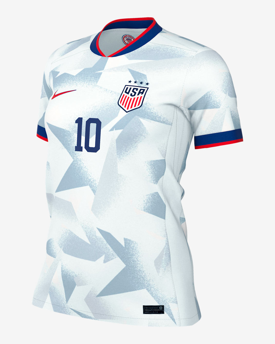 Jersey de futbol Nike Dri-FIT del USWNT local 2025 Stadium para mujer Lindsey Heaps - Blanco