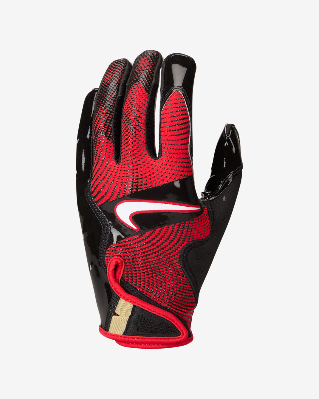 Nike Vapor Jet 8.0 Prime Football Gloves - Fire Red