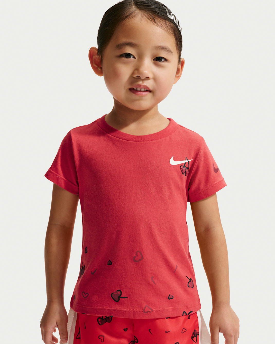 Playera Ringlet infantil Nike Cherry - Rojo universitario