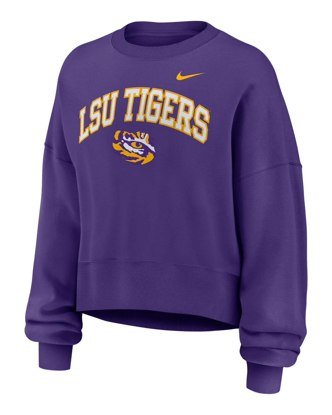 LSU Phoenix Arch Women's Nike College Pullover Crew - Purple