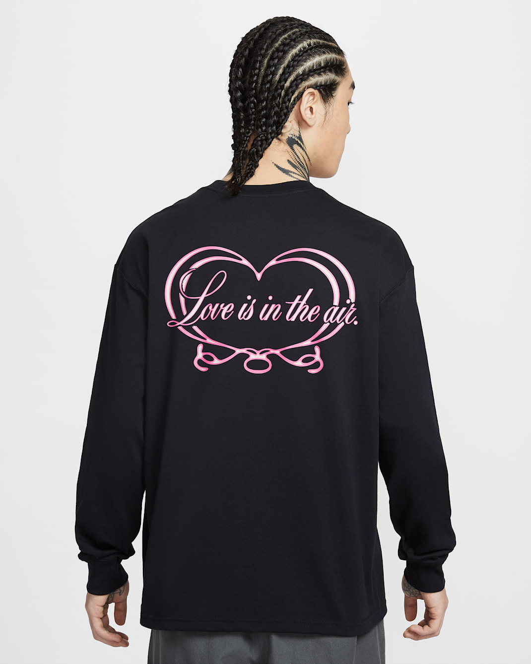 ナイキ スポーツウェア ロングスリーブ Tシャツ - ブラック