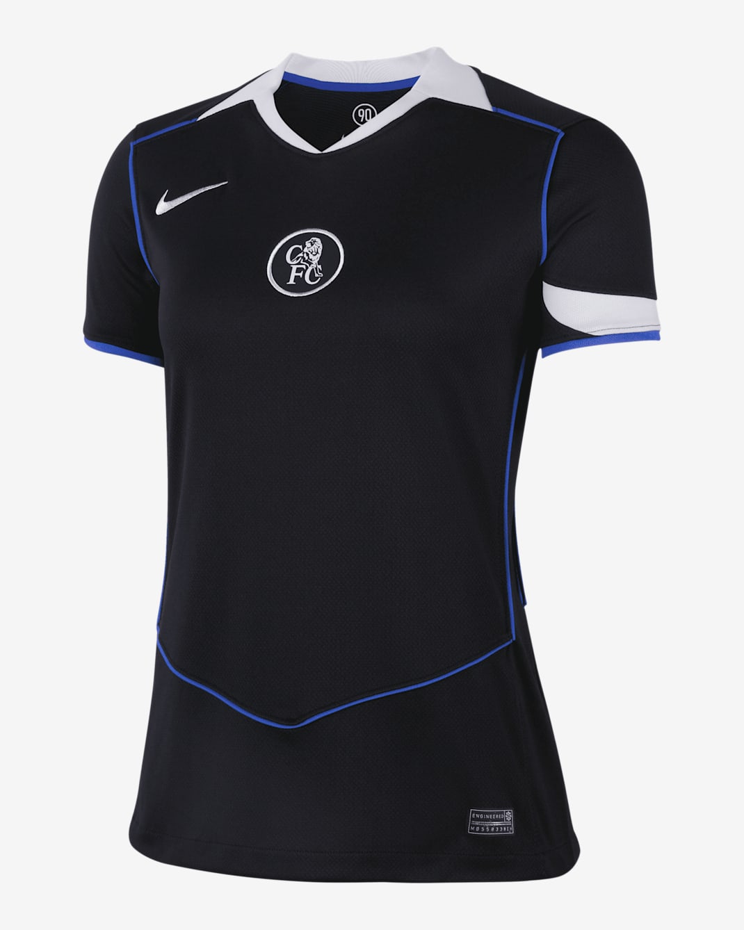 João Pedro Chelsea 2025/26 Stadium Third Women's Nike Dri-FIT Soccer Jersey - Black