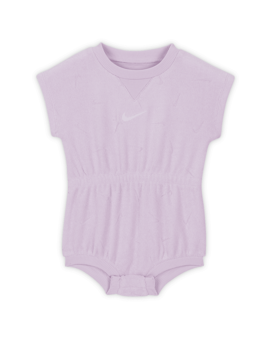 Nike Essentials Baby (0-9M) Jacquard Towel Terry Romper - Doll