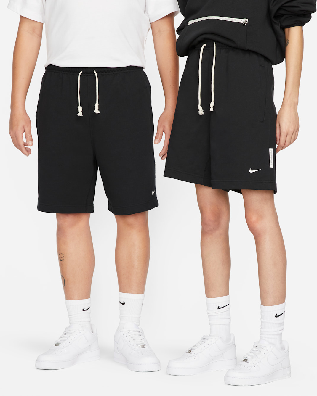 Nike Standard Issue Men's Dri-FIT 8" Basketball Shorts - Black/Pale Ivory