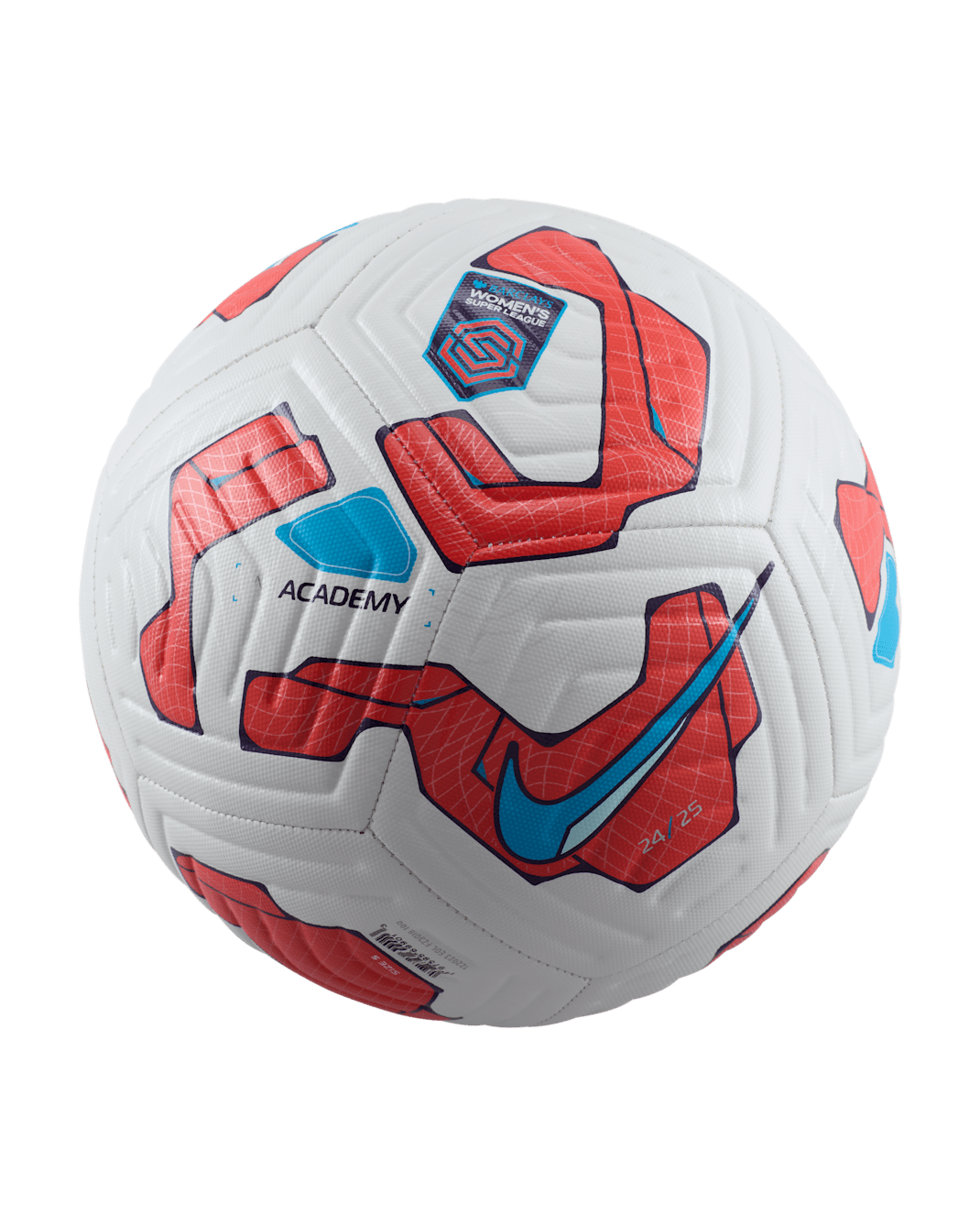 Women's Super League Academy Nike Soccer Ball - White/Red/Blue