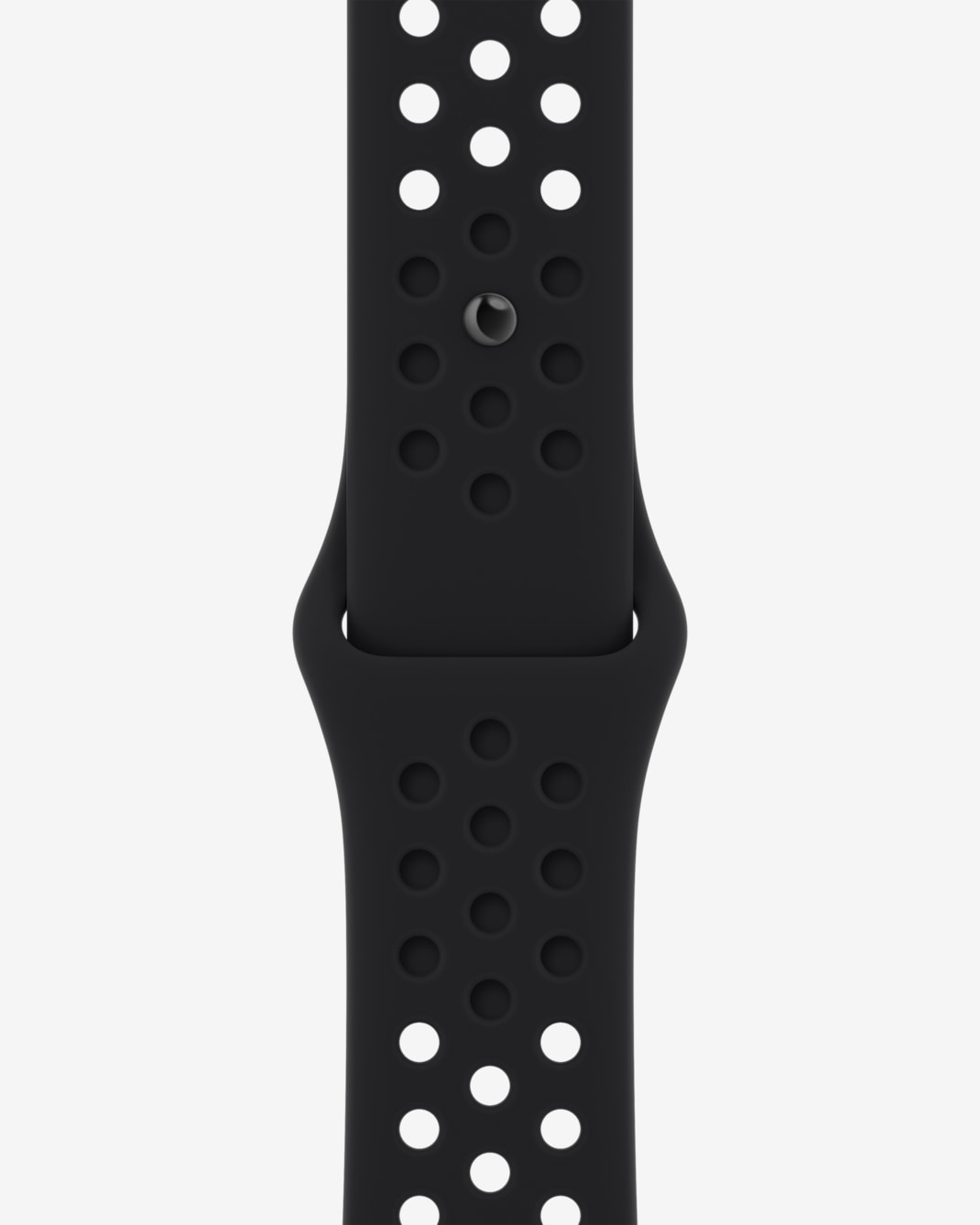 41mm Black/Black Nike Sport Band - M/L - Black/Black
