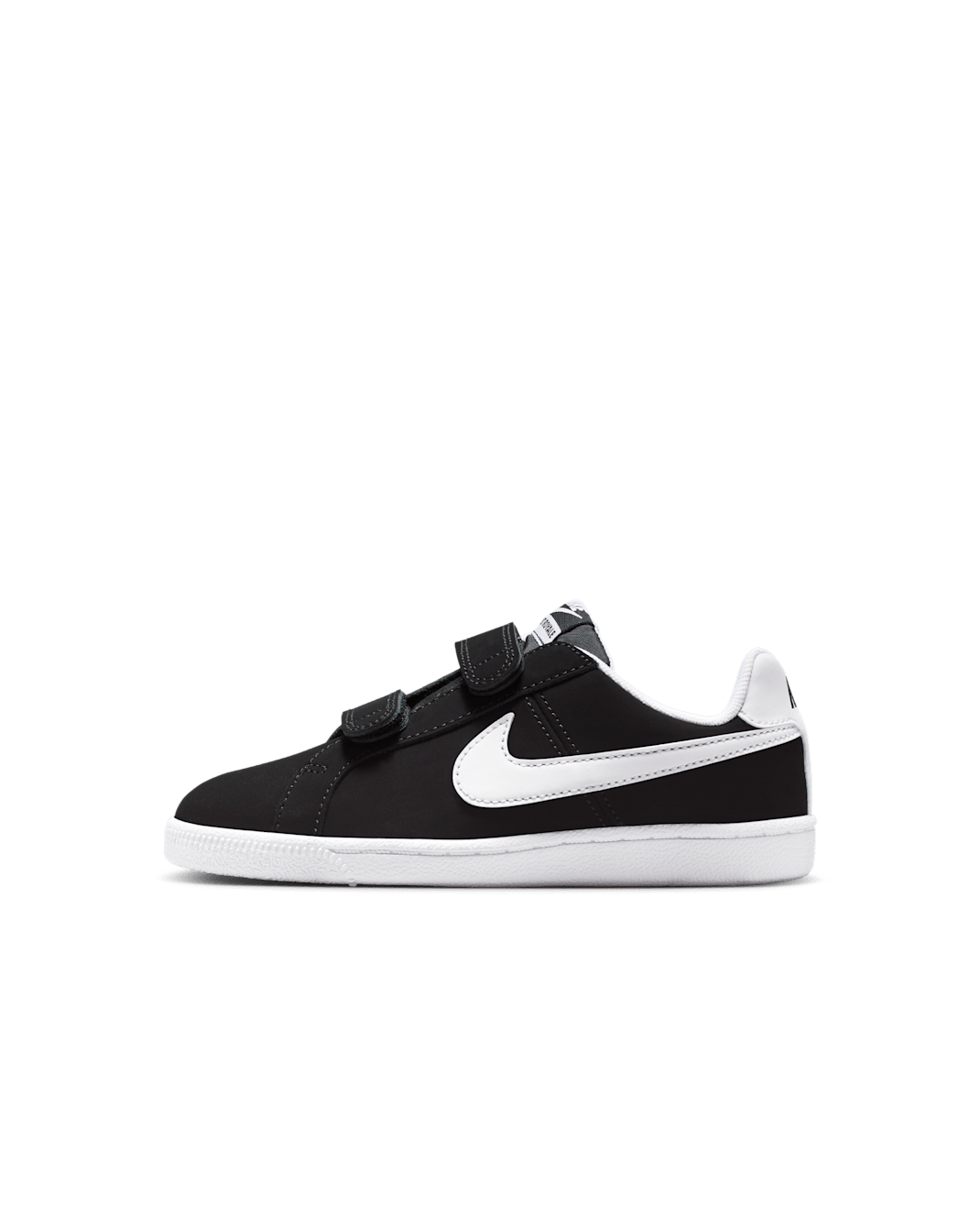 Nike Court Royale Younger Kids' Shoes - Black/White