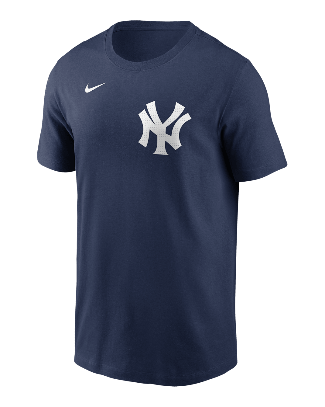 Playera Nike de la MLB para hombre Aaron Judge New York Yankees Fuse - Azul marino
