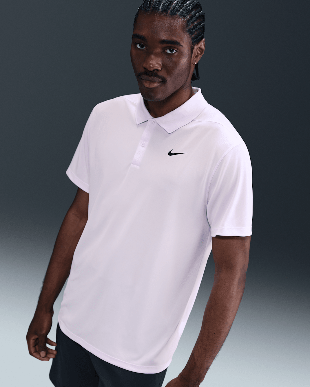 Nike Dri-FIT Victory Men's Golf Polo - Barely Grape/Black