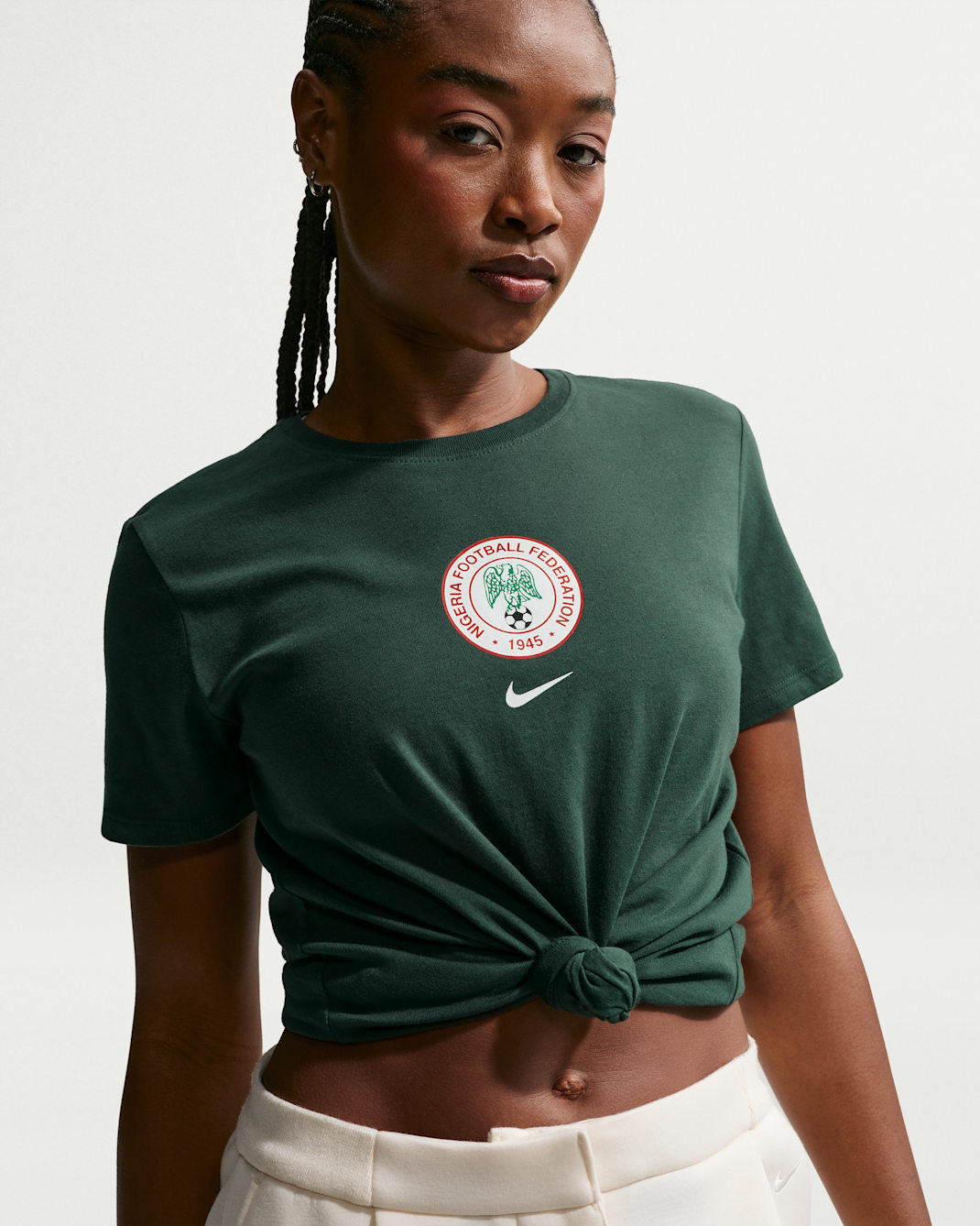 Playera de fútbol Nike para hombre Nigeria - Verde pro