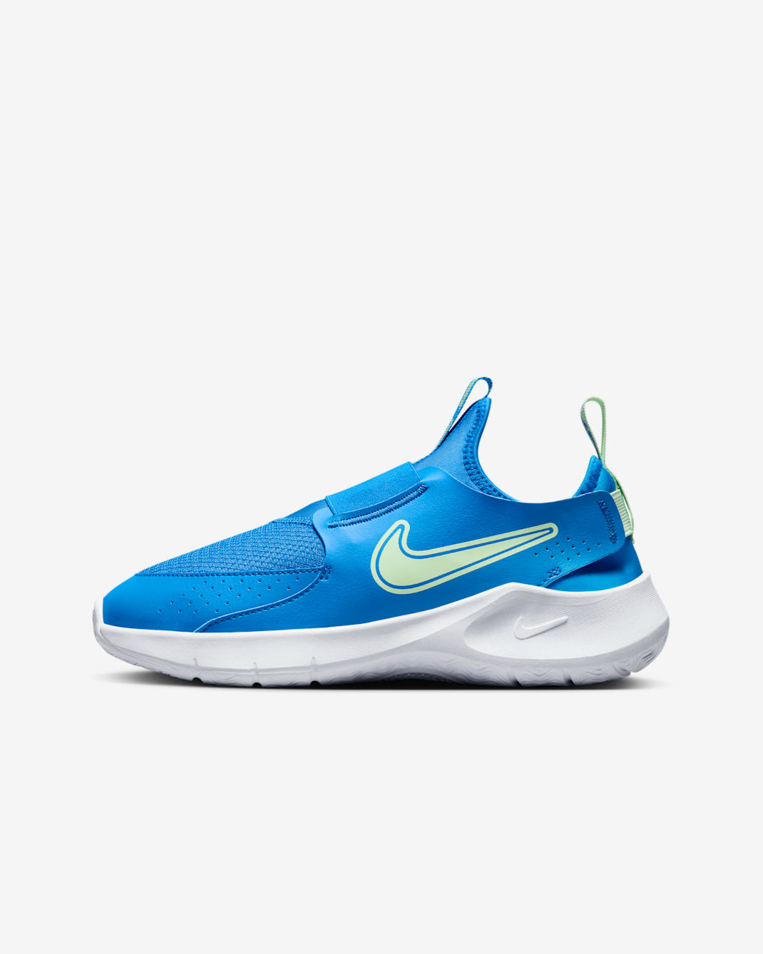 Nike Flex Runner 3 Big Kids' Road Running Shoes - Photo Blue/Vapor Green