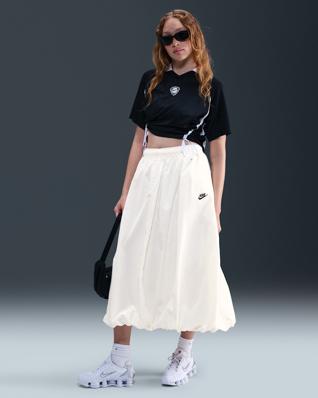 Nike Sportswear Windrunner Women's Skirt - Sail/Black