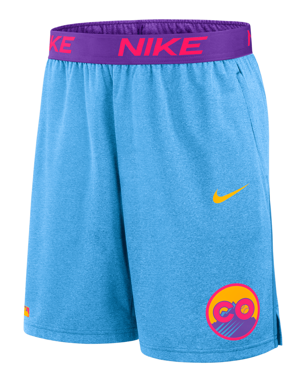 Colorado Rockies Authentic Collection City Connect Men's Nike Dri-FIT MLB Shorts - Grey