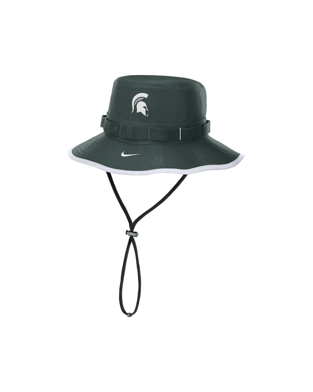 Michigan State Spartans On-Field Apex Boonie Men's Nike Dri-FIT College Bucket Hat - Pro Green