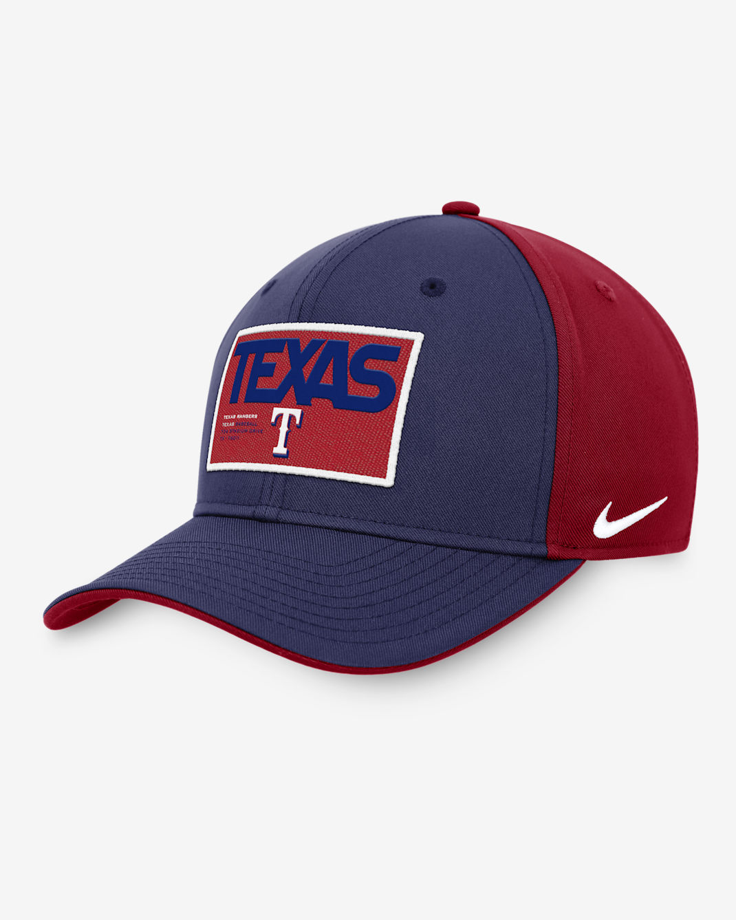 Texas Rangers Classic99 Color Block Men's Nike MLB Adjustable Hat - Royal/Red