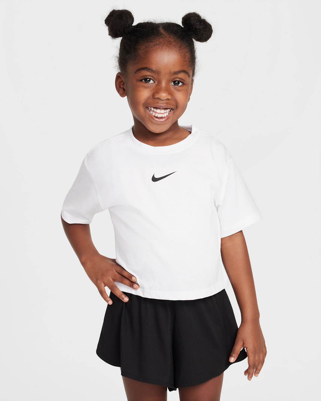 Nike Toddler Femme Sport T-Shirt - White