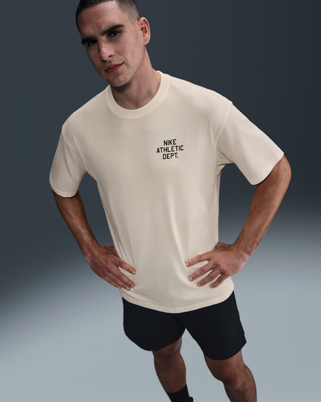 Playera de fitness Max90 para hombre Nike - Marfil pálido