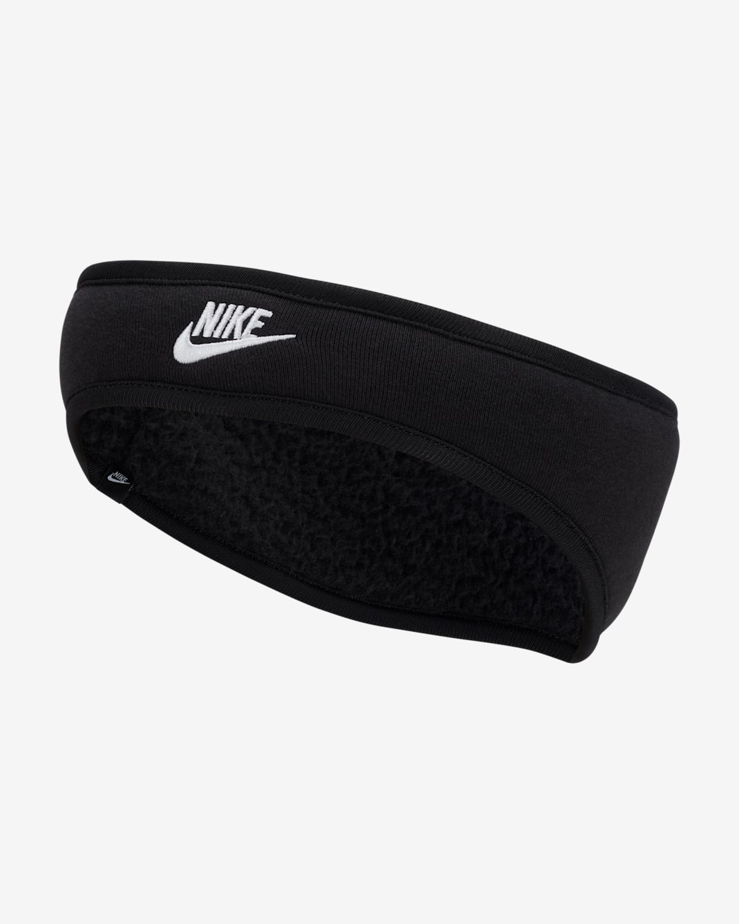 Nike Club Fleece Kids' Headband - Black/White