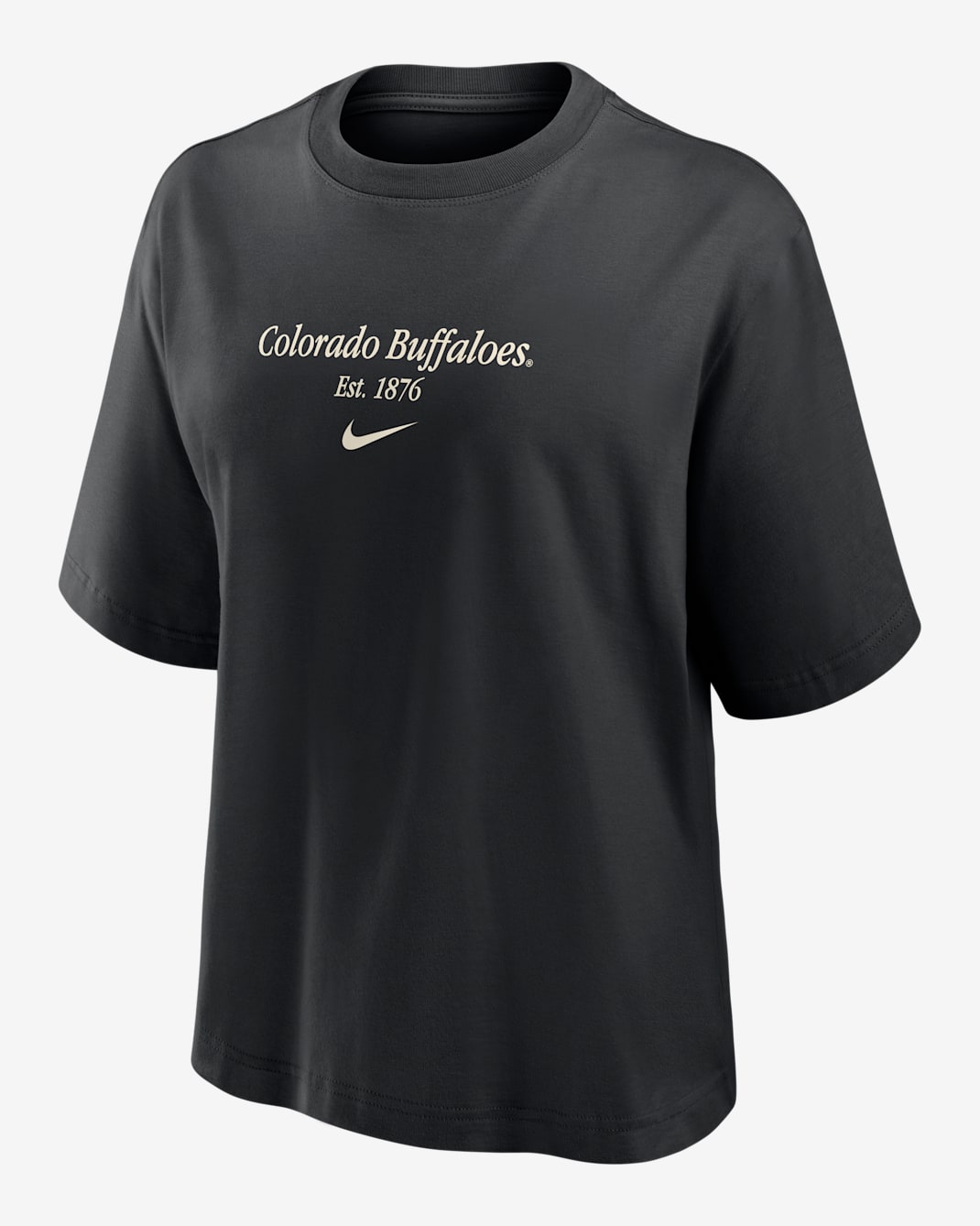 Colorado Authentics Women's Nike College Boxy T-Shirt - Black